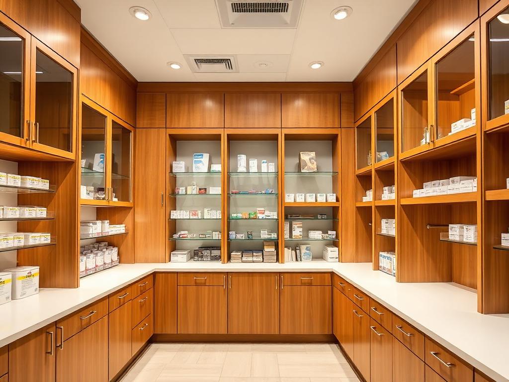 Pharmacy & Clinic Millwork